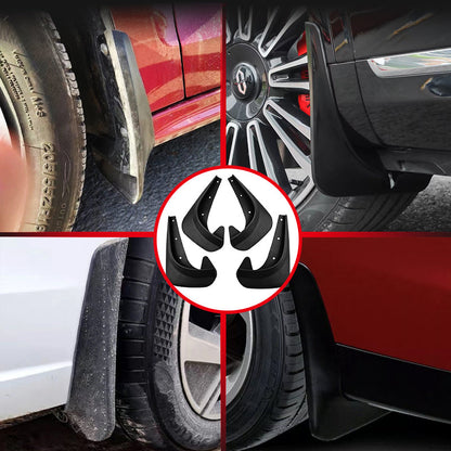 Universele spatborden voor banden, Automotive, zonder boren (4 stuks)