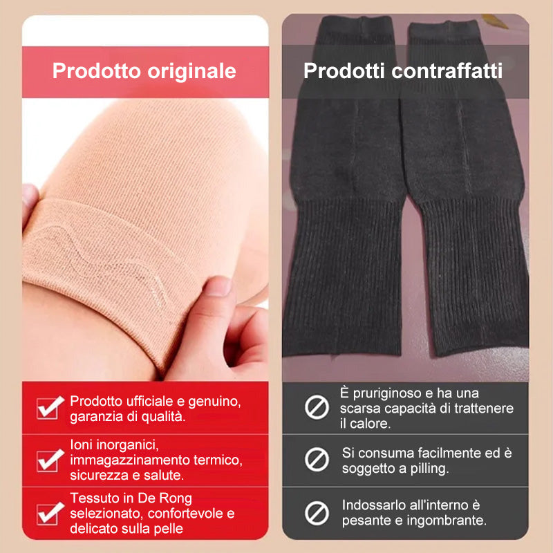 Lange, comfortabele en warme elastische kniebeschermers