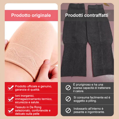Lange, comfortabele en warme elastische kniebeschermers