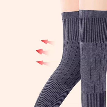 Lange, comfortabele en warme elastische kniebeschermers