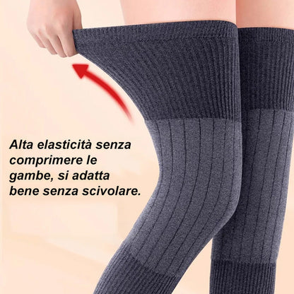 Lange, comfortabele en warme elastische kniebeschermers