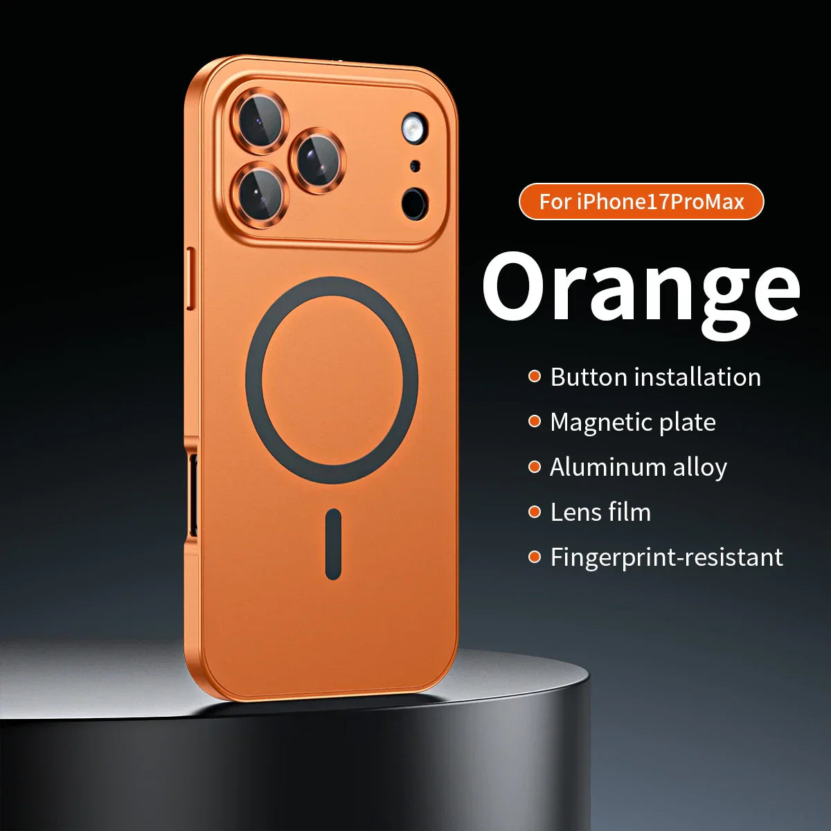 📱Magnetische aluminium metalen beschermhoes voor iPhone
