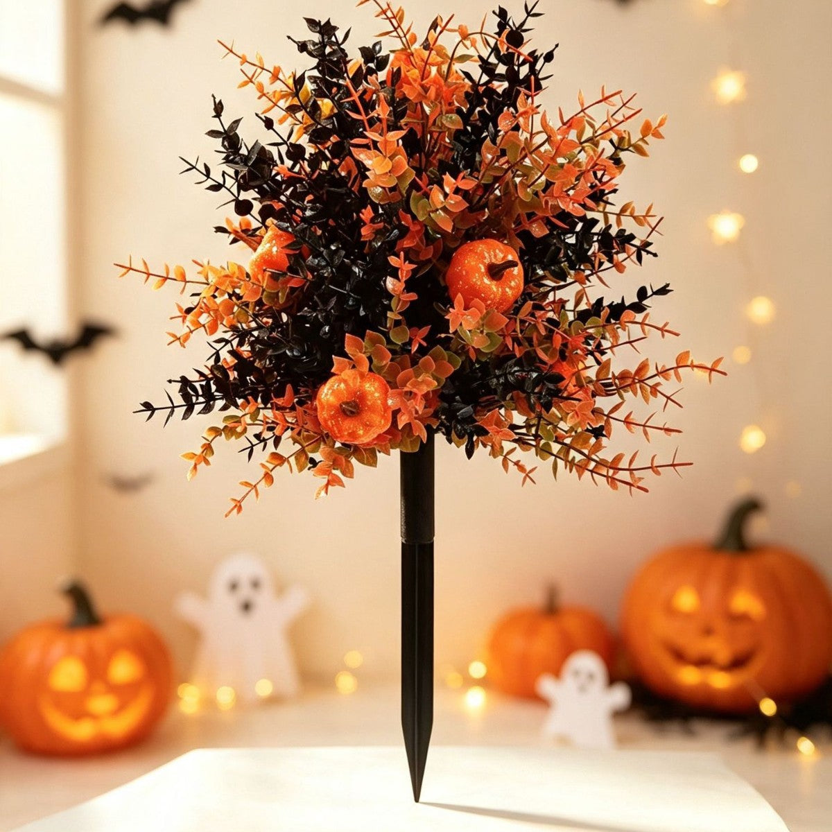 🔥Kunstmatige herfstpompoen-boomsteunen – Breng direct warme herfstgezelligheid in je tuin! ✨🏡