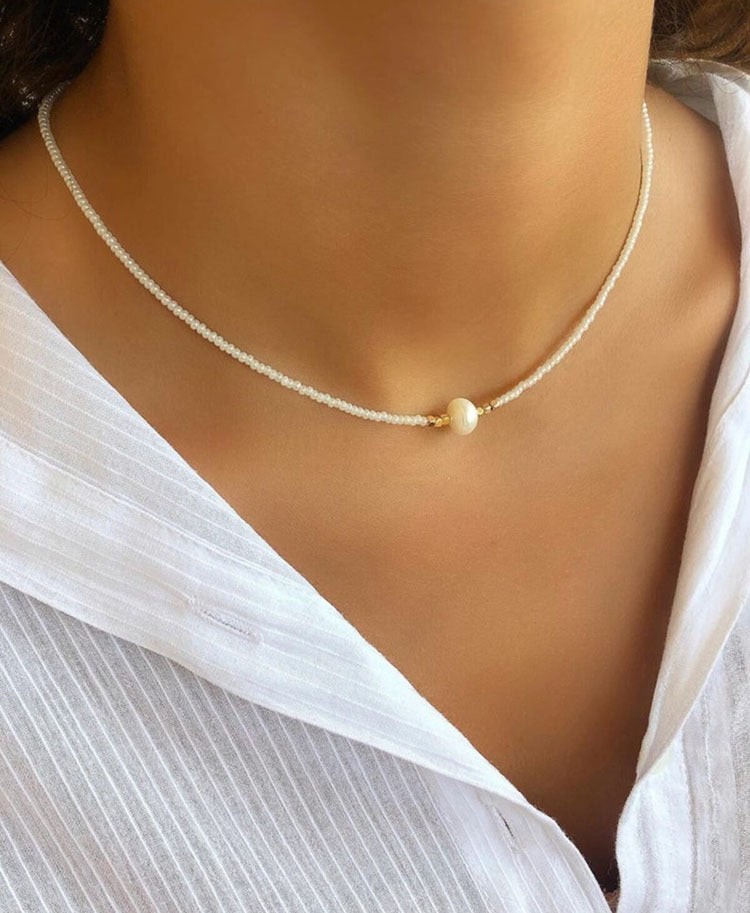✨ Zoetwater parelketting (4 kleuropties)