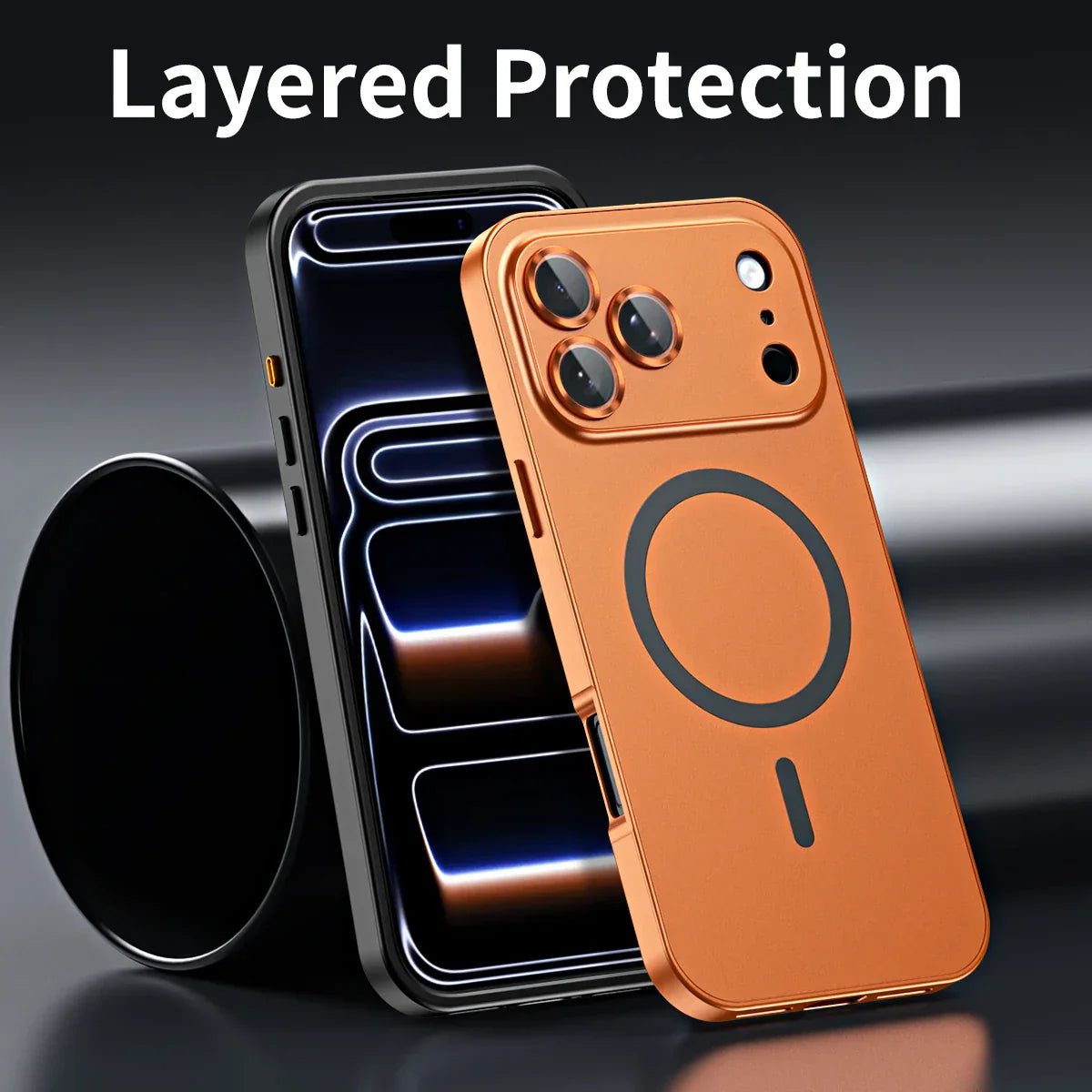 📱Magnetische aluminium metalen beschermhoes voor iPhone