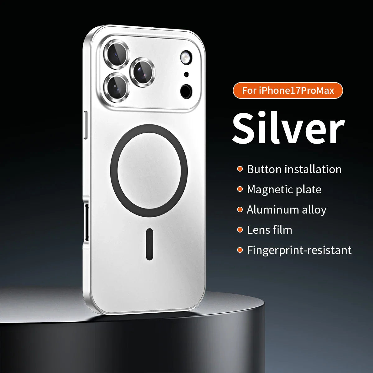 📱Magnetische aluminium metalen beschermhoes voor iPhone