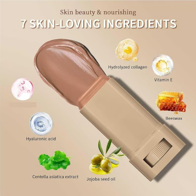 🎉Hete verkoop 🔥Foundation Stick Beauty Balm Serum Verhoogde Huidtint