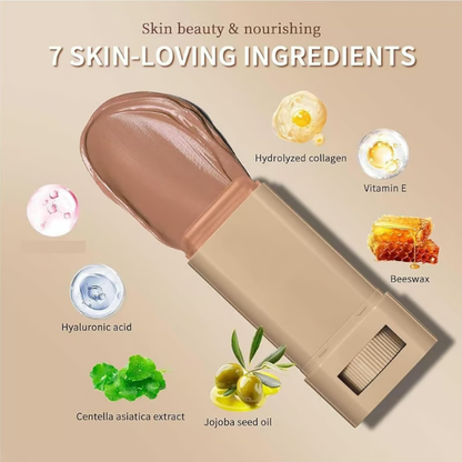 🎉Hete verkoop 🔥Foundation Stick Beauty Balm Serum Verhoogde Huidtint