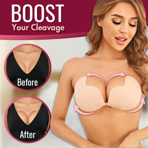 🌷Onzichtbare diva Strapless Rugloze Push Up BH