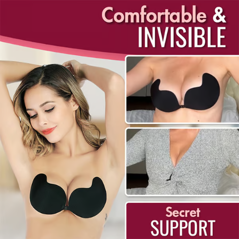 🌷Onzichtbare diva Strapless Rugloze Push Up BH