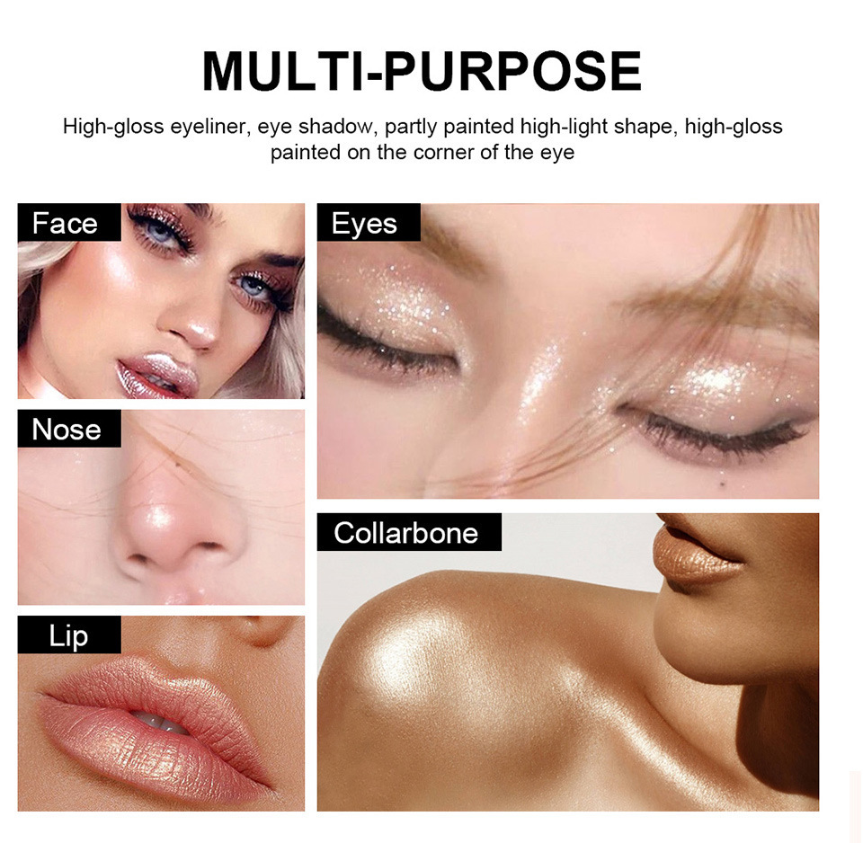 🥰Koop 1 Krijg 1 Gratis✨Parelmoerachtige Oogschaduw Highlighter