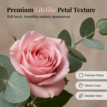 💐 Luxe Kunstrozen Guirlande – Altijd Bloeiend, Altijd Prachtig! 🌹✨