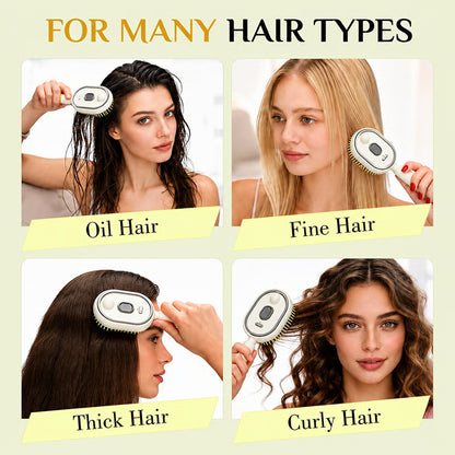 Zeg Vaarwel Tegen Pluizig en Klittend Haar! 💇‍♀️✨⚡ Elektrische luchtkussenborstel