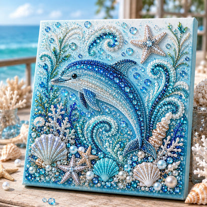 🌊✨ DIY-set ‘Parelkunst met oceaanthema’ – Ontspannend knutselproject om prachtige kunstwerken met een kustthema te maken