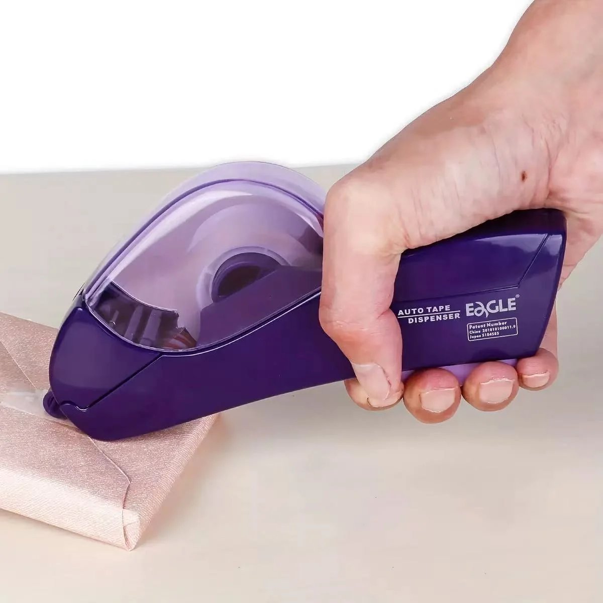 ✂️📦 Automatische Tape Dispenser – Pak In Met Eén Hand!