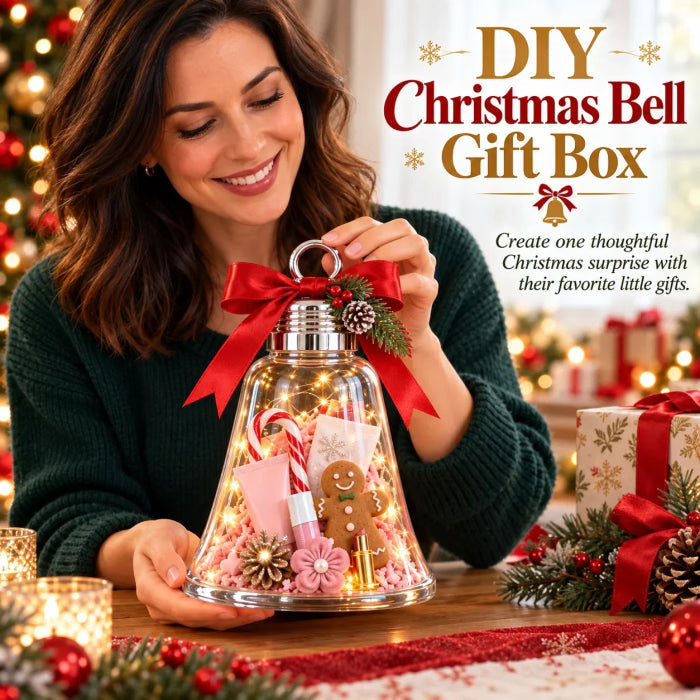 🔔🎁 DIY Kerstbel Cadeaudoos – Maak je Eigen Unieke Verrassing!