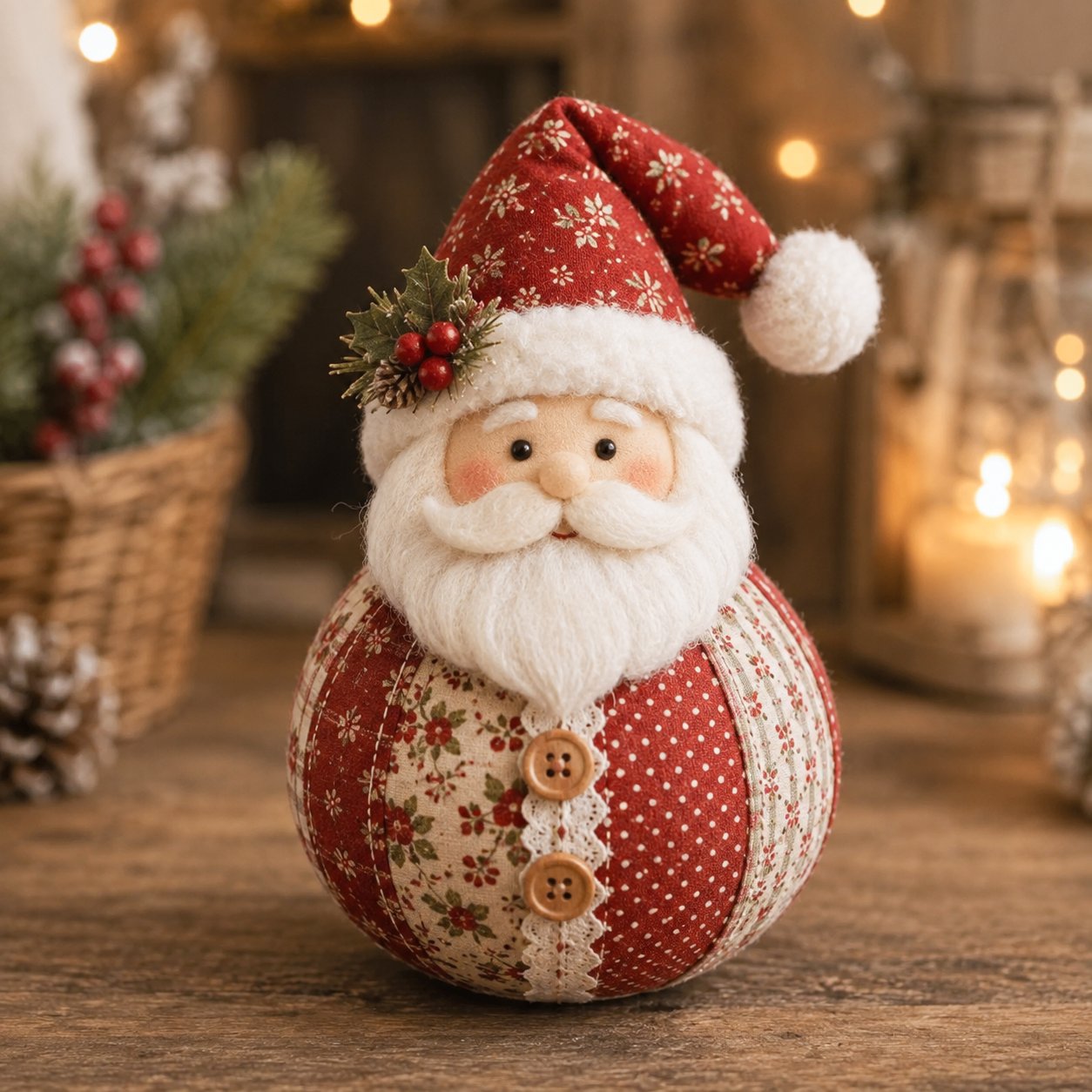 🔥Limited Time Sale 49% OFF - 🎄🎅Patchwork Fabric Doll DIY Kit