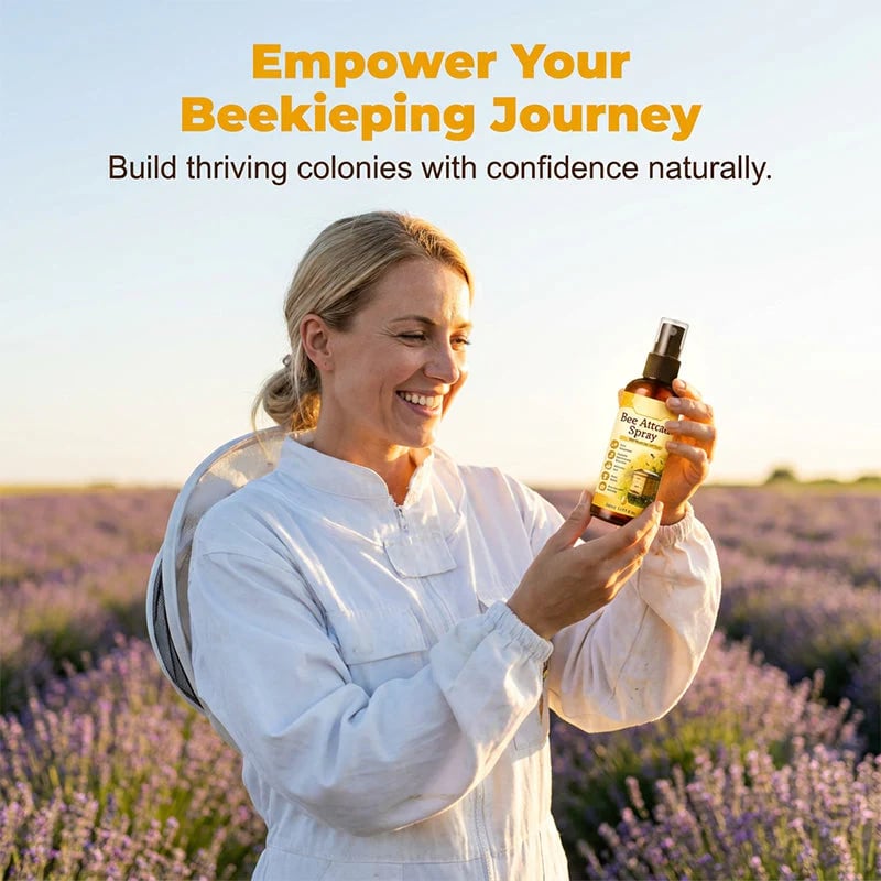 🐝 Natuurlijke Bijenlok Spray – Trek Zwermen Veilig naar Je Bijenkorf! 🌼🍯