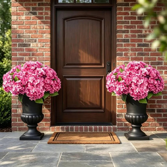 🌼Kunstige hortensia's voor buiten – UV-bestendig, waterdicht en windbestendig💐🌸
