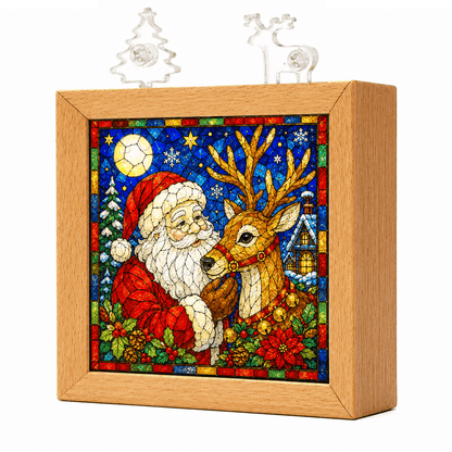 🧩 Nachtlampje met kerstpuzzel — maak je eigen kerstverlichting