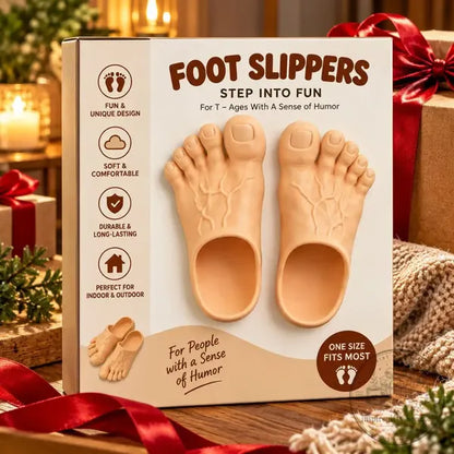 🤘Reusachtige, grappige teenslippers – Trek overal waar je loopt de aandacht en zorg meteen voor een lach!