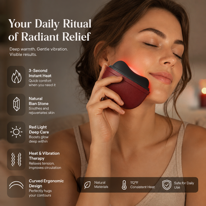 Elektrische Gua Sha-massageapparaat voor gezichtsverjonging & oplaadbaar massageapparaat ✨💆‍♀️