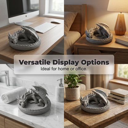 🐉Dragon Guardian 3D-geprinte opbergbak – De schat van de draak!
