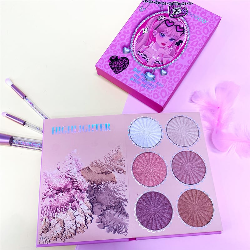 43 Kleuren Mode Oogschaduw Palette Boek