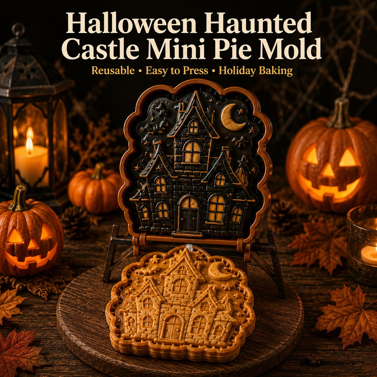 🎃 Collectie mini-taartvormpjes voor Halloween 🚚 Koop er 3 of meer en ontvang gratis verzending