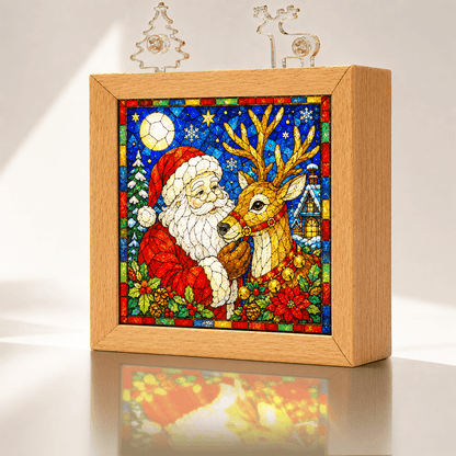 🧩 Nachtlampje met kerstpuzzel — maak je eigen kerstverlichting