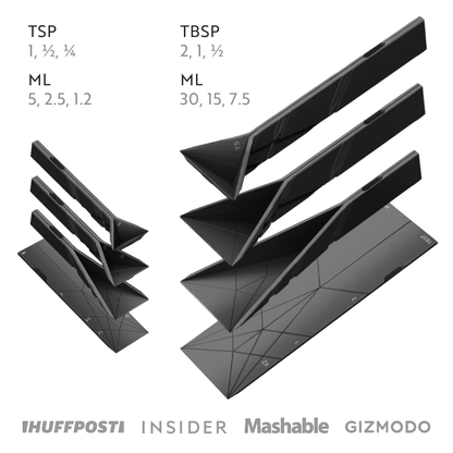 POLYGONEN PLATTE 3-IN-1 MAATLEPELS