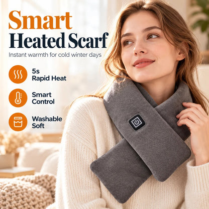 🧣✨ Grafeen Verwarmde Sjaal – Slimme Temperatuurcontrole