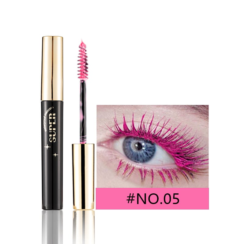 Zijdevezel mascara Wimperkleur mascara