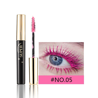 Zijdevezel mascara Wimperkleur mascara