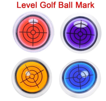 🔥(Golftrainer) Golfbalmarker Ronde dop Clip Mark met waterpasfunctie
