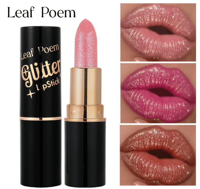 💖Diamond Lip Gloss Glitter Lippenstift Waterdicht