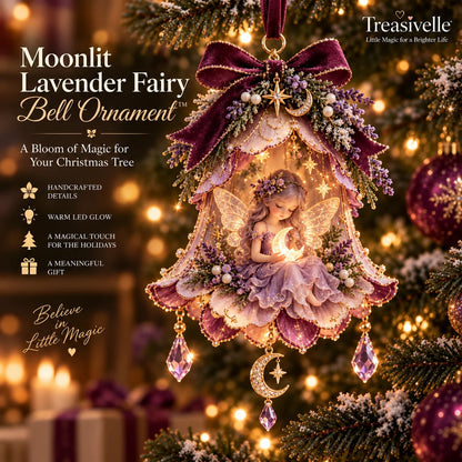 🧚✨ Breng kerstmagie tot leven met de Fairy Bell Ornament! 🎄