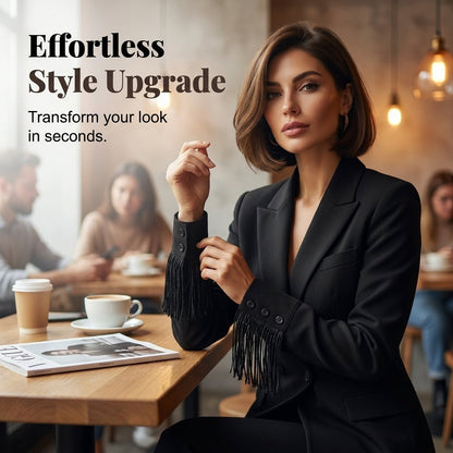 Elegante, afneembare kanten manchetten met korte mouwen – Stijlvolle accessoires in de vorm van valse mouwen voor blouses en jurken