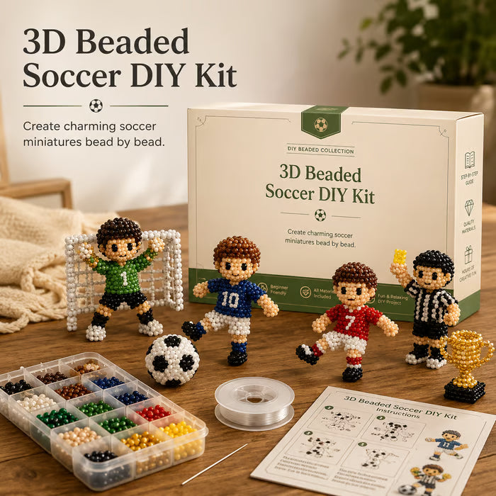 🔥Laatste dag: 50% KORTING Een Creatieve DIY Hobby Voor Echte Voetbalfans! ⚽🌈🪡