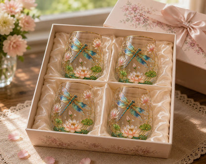 🌸🌿 Limited Edition 2026 Garden Morning Bliss glazen theekopje☀️☕