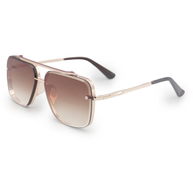 🔥HOT SALE -  Retro Kleurverloop Zonnebril UV400 Bescherming