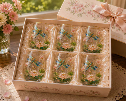 🌸🌿 Limited Edition 2026 Garden Morning Bliss glazen theekopje☀️☕
