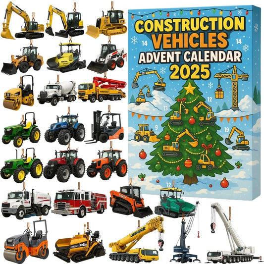 🚜Adventskalender Voor Bouwmachines 2025