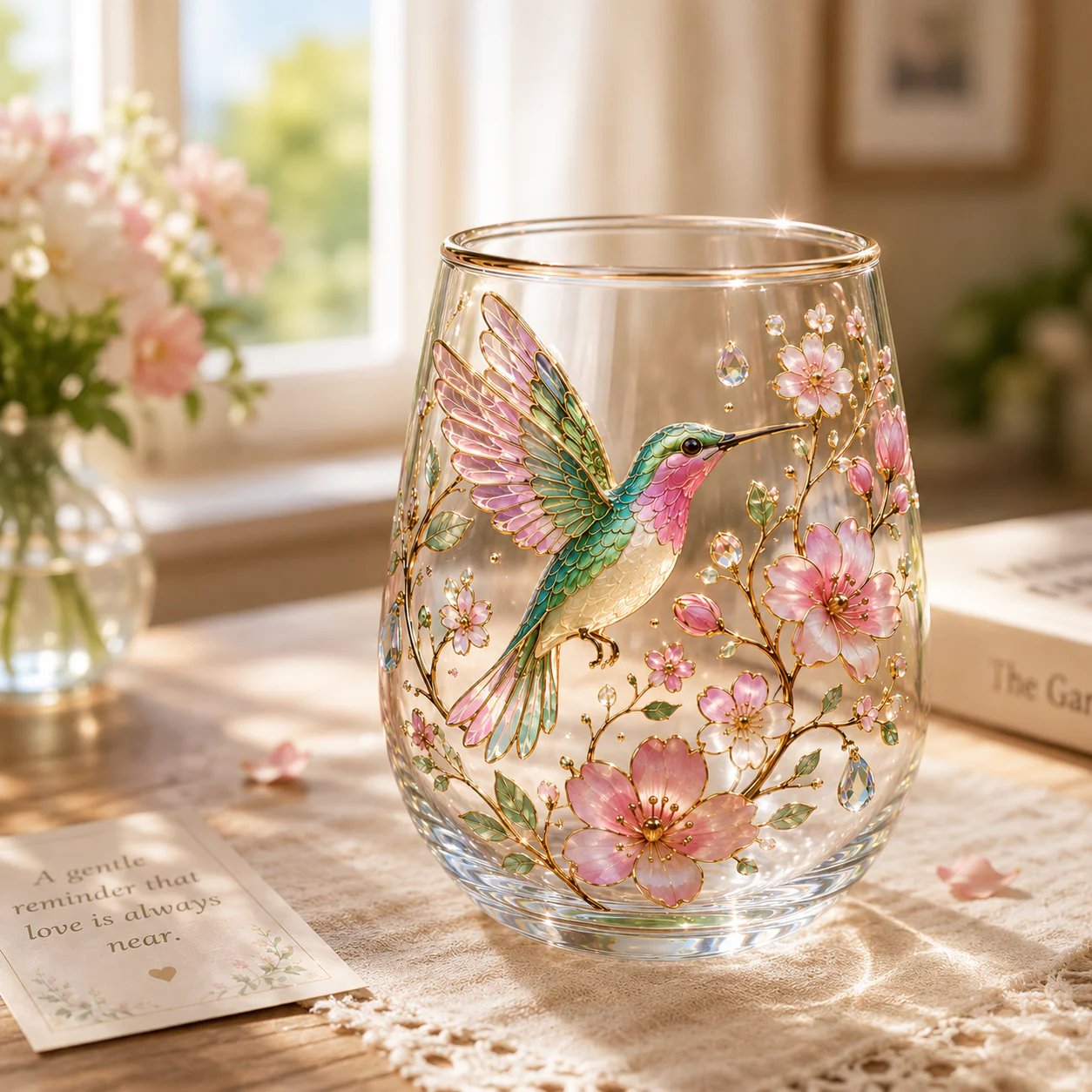 🌸🌿 Limited Edition 2026 Garden Morning Bliss glazen theekopje☀️☕