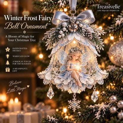 🧚✨ Breng kerstmagie tot leven met de Fairy Bell Ornament! 🎄