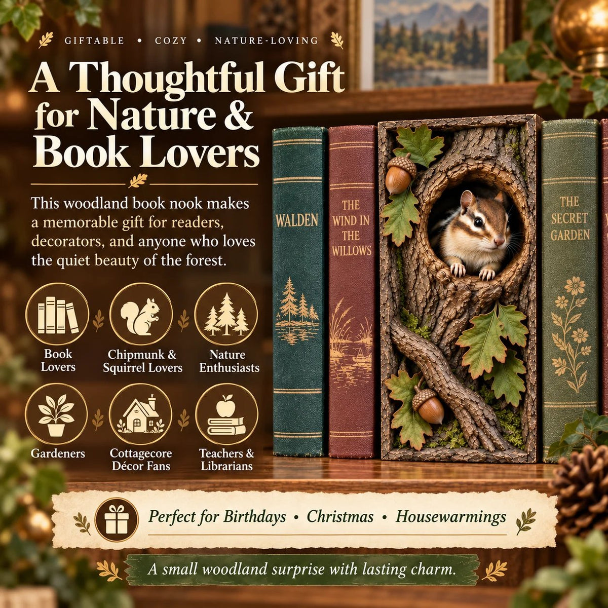 🐿️ Bosrijke Boekhoek – Een Klein Bosverhaal op je Boekenplank 🌲📚