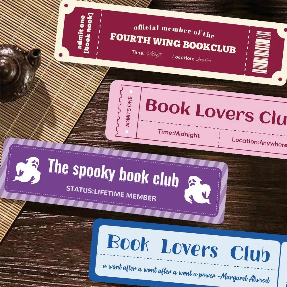 De Schattigste Boekenleggers voor Elke BookTok Fan! 📖🔖 Set van 30 schattige bladwijzers voor boekenliefhebbers