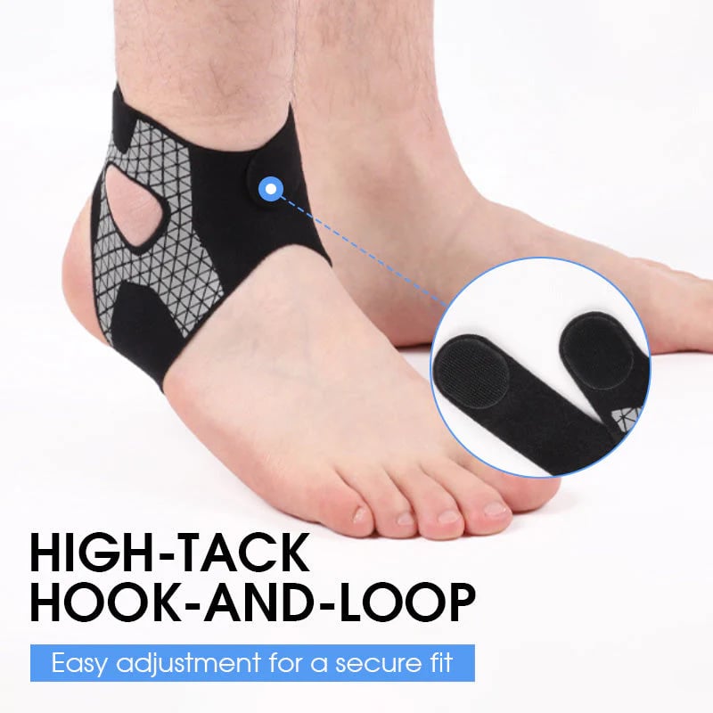 ⏳ Vandaag 40% KORTING ⏰ Verstelbare elastische enkelbrace 🦶 Comfortabele ondersteuning voor sport, wandelen en dagelijks gebruik