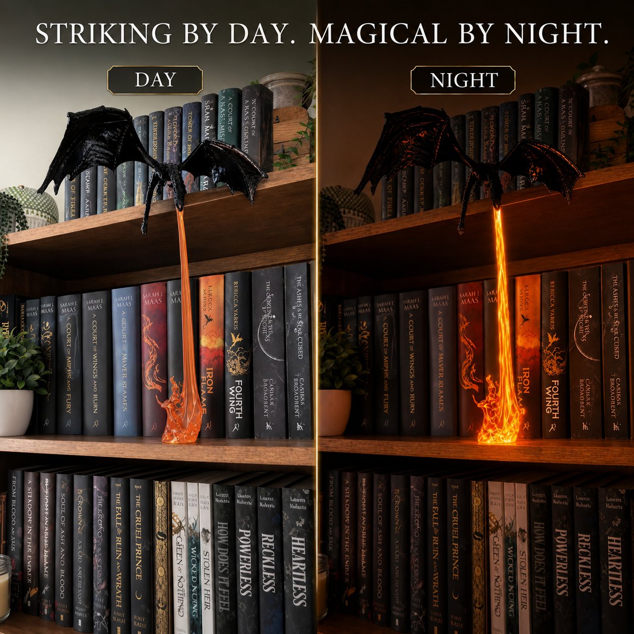📚 Drakenlamp voor liefhebbers van fantasieboeken – Tijdelijke aanbieding: 50% KORTING