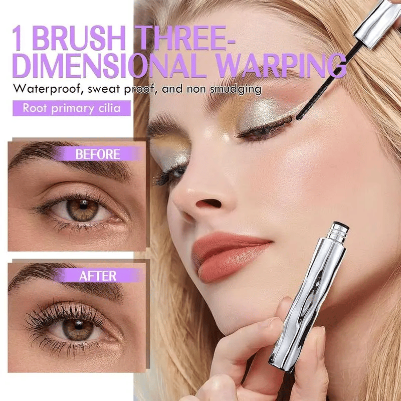 🔥Laatste dag: 50% korting en 1+1 gratis -- Tubular Eyelash Primer💧Waterdichte mascara voor langdurige krul